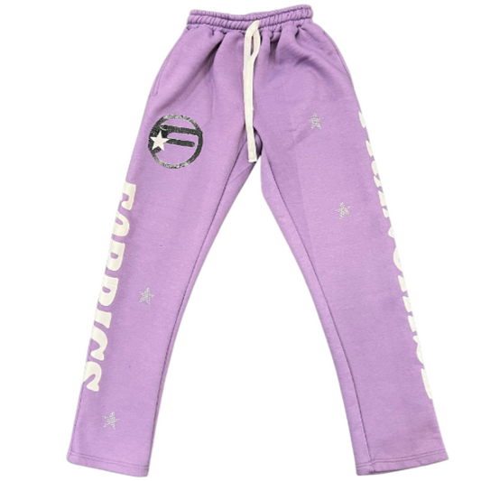 “Arabic Collection” Sweatpants in Lavender