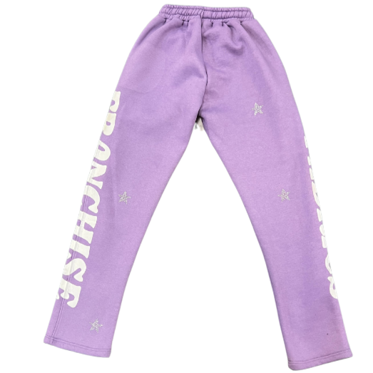 “Arabic Collection” Sweatpants in Lavender